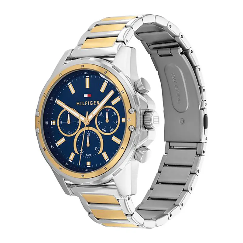 Tommy Hilfiger Mason Chronograph Blue Dial Men's Watch- 1791937